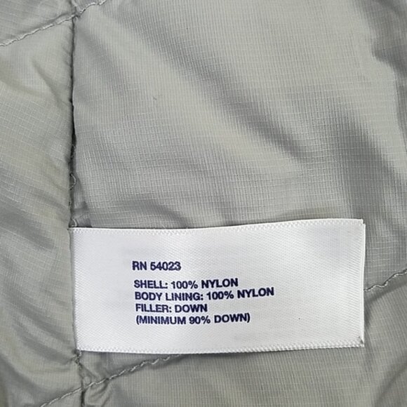 GAP quilted puffer jacket gray Size S - Picture 4 of 4